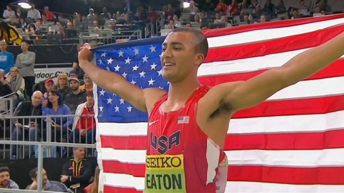 ABD'li Eaton çifti atletizm şampiyonasında altın madalya kazandı