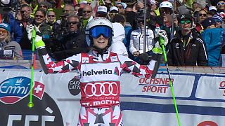 World Cup skiers cap their season at St.Moritz