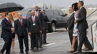 Obama já está em Cuba