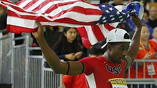 El atletismo estadounidense domina en el Mundial de pista cubierta