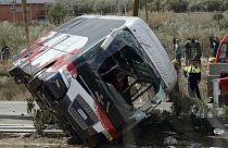 7 Italians and 2 Germans among victims of Spanish bus crash