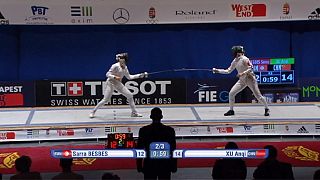 Anqi and Grumier boost Olympic fencing ambitions with Budapest wins