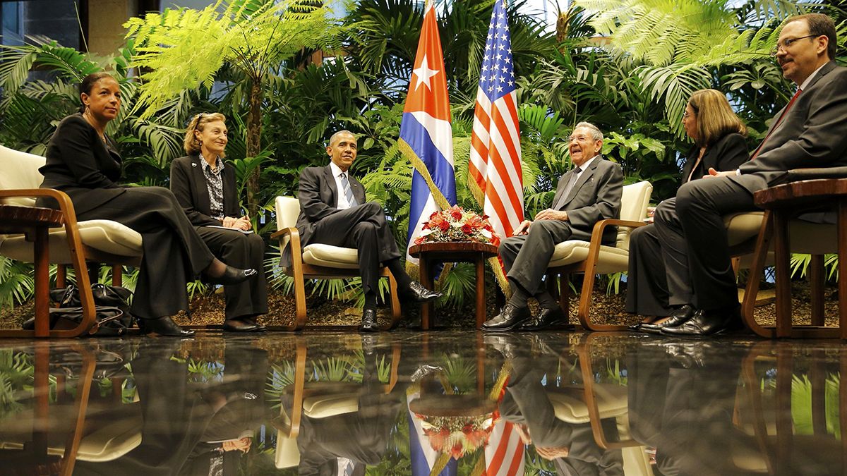 President Barack Obama breaks 88 year gap with visit to Cuba