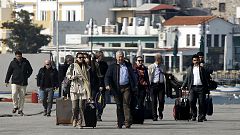 Sie sollen Flüchtlingsdeal umsetzen: Türkische Offiziere in Griechenland