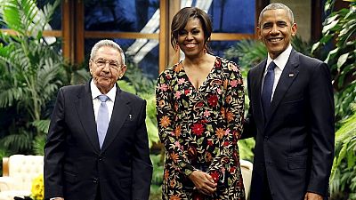 Obama meets Raul Castro in the heart of the revolution