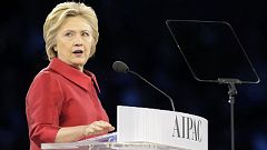 Clinton and Trump target each other at pro-Israel lobby conference