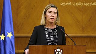 EU foreign policy chief Mogherini weeps over Brussels bombings
