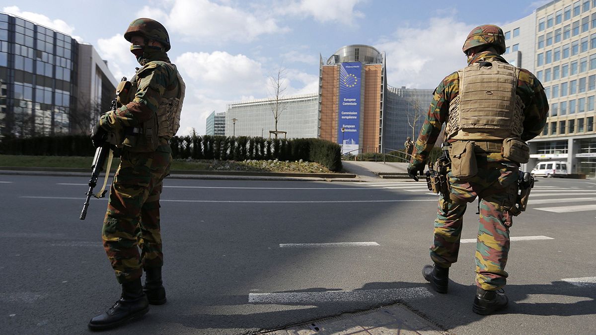 Nach den Anschlägen: Leere Straßen in Belgiens Hauptstadt