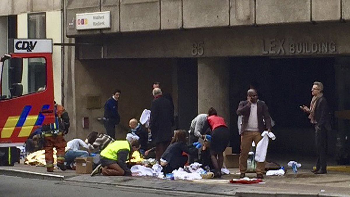 Terror hits Brussels' Maelbeek metro station
