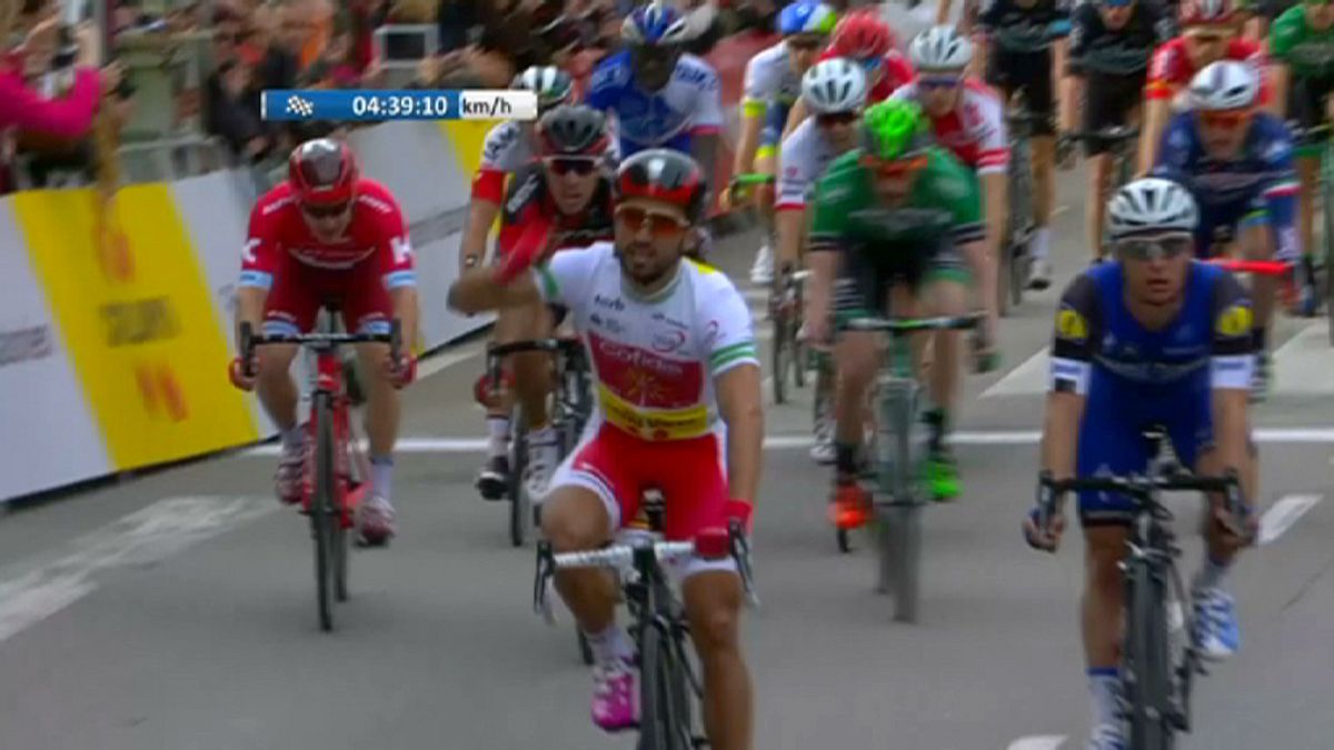 Насер Буанни выиграл второй этап "Тура Каталонии" и лидирует в общем зачете