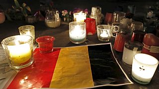 Candlelight vigil in Brussels after Tuesday's terror attacks