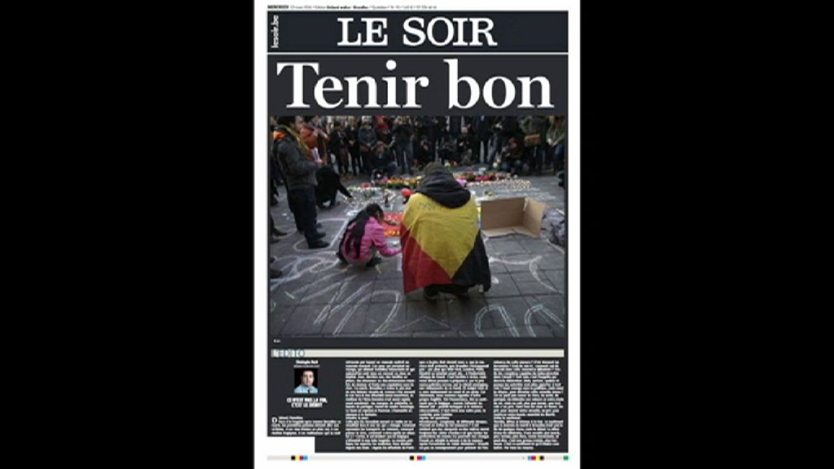 'Terror has touched the heart of Europe' say newspapers