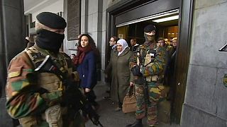 Brussels travellers struggle with security checks