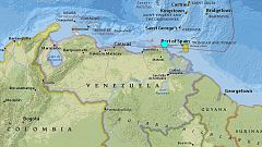 Image: Quake off Venezuela