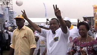 Republic of Congo president is re-elected