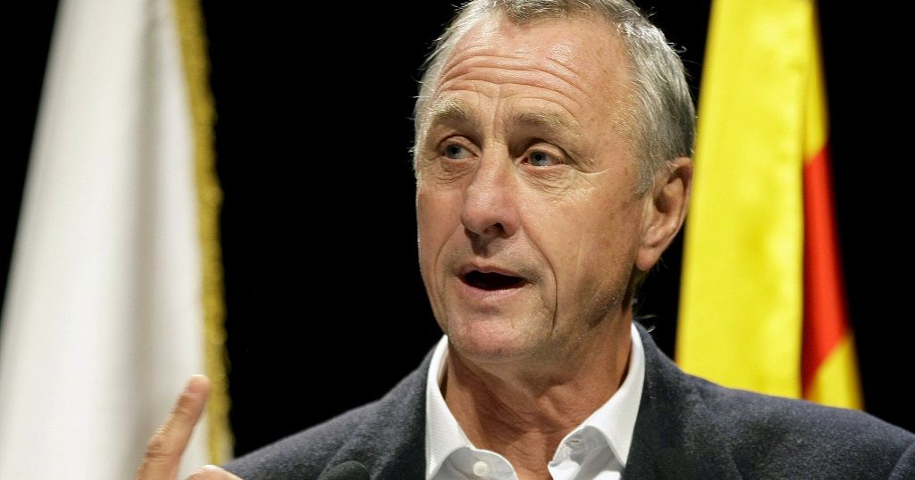 Dutch great Johan Cruyff dies at 68