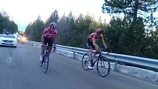 Katalonya Bisiklet Turu'nda liderlik Quintana'ya geçti