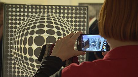 Budapest honours father of op art Victor Vasarely