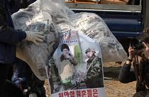 Güney Kore'den Pyongyang'a broşürlü protesto