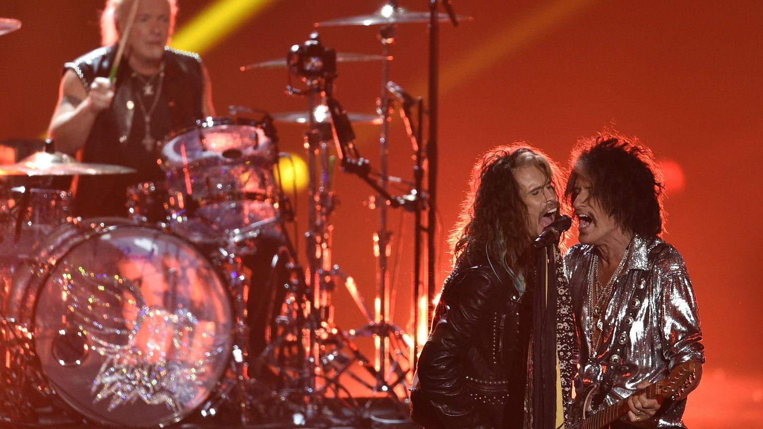 Image: Joey Kramer, Steven Tyler, Joe Perry