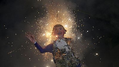 Megégették Donald Trumpot Mexikóban