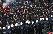 Bélgica: Confrontos em manifestação não-autorizada em Bruxelas