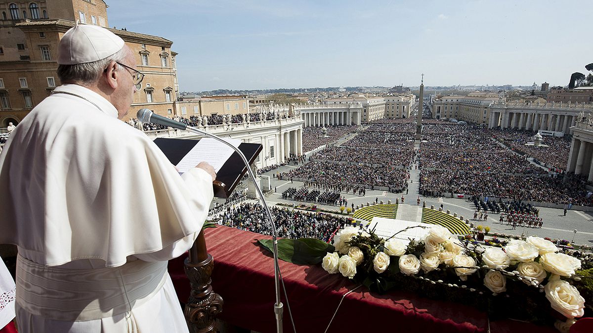 Az erőszak ellen emelte fel szavát a pápa