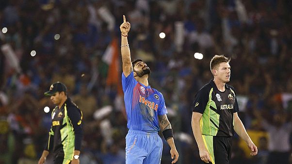 ICC World Twenty20: Hosts India secure semi-final spot with victory over Australia ICC World Twenty20: Hosts India secure semi-final spot with victory over Australia