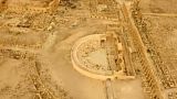 Drone shows ancient Palmyra after Syrian government recapture