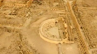 Освобожденная Пальмира: вид с беспилотника