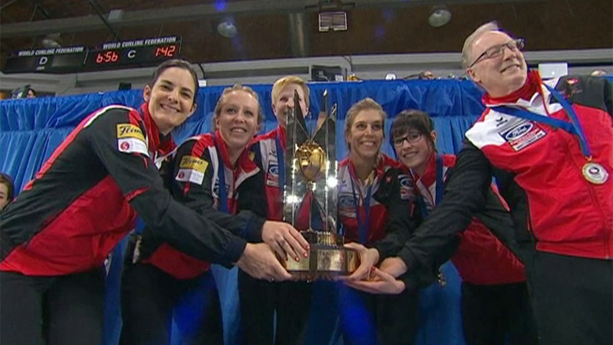 Керлинг: женская сборная Швейцарии стала шестикратной чемпионкой мира