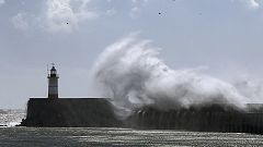 Sturm "Katie" fegt über Großbritannien