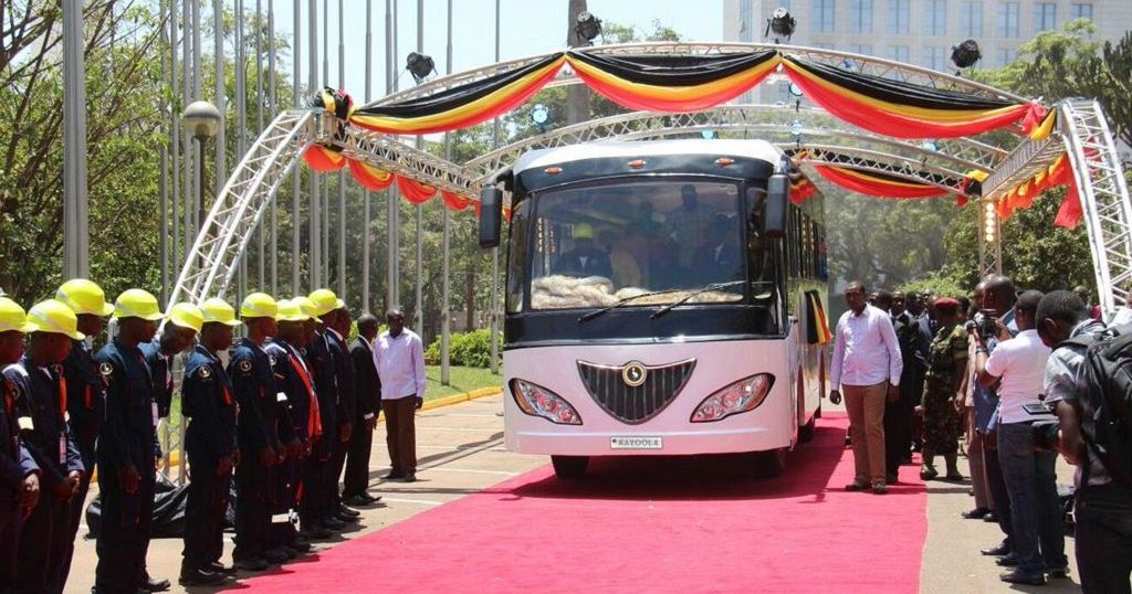 Uganda unveils Africa's first solar bus Africanews
