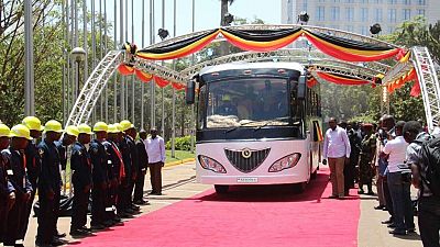 Uganda unveils Africa's first solar bus