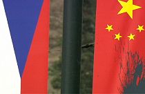 Flaggen verschwunden: Protest gegen Staatsbesuch von Chinas Präsident in Prag