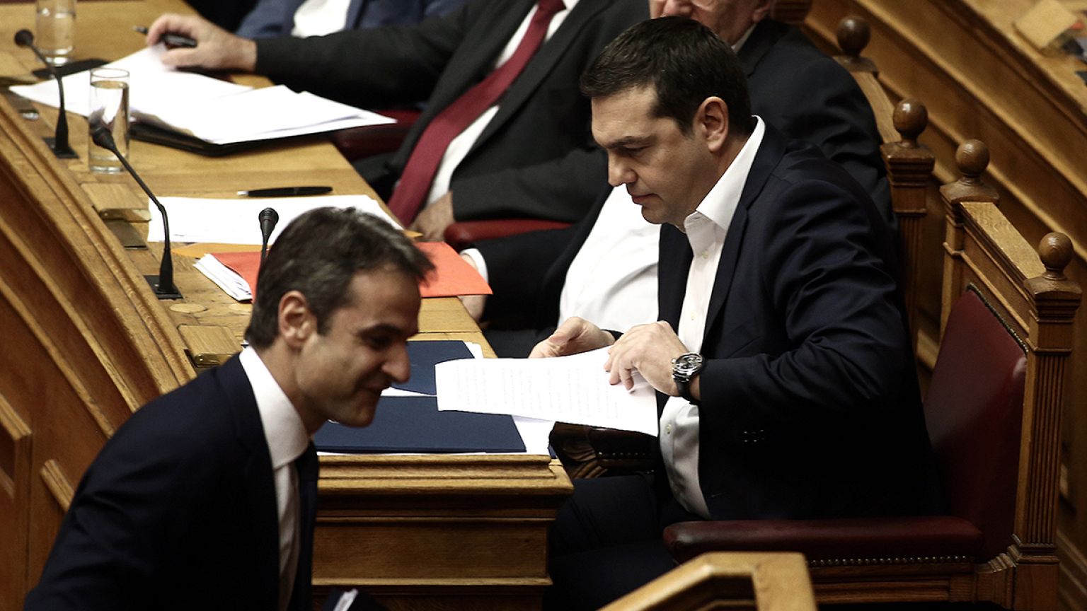Καταγγελίες Τσίπρα κατά ΝΔ, ΠΑΣΟΚ για τη Δικαιοσύνη - Μητσοτάκης: «Παραιτηθείτε»