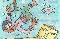 Karikatürlerle mültecilerin dramı