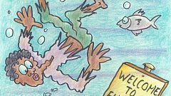 Karikatürlerle mültecilerin dramı