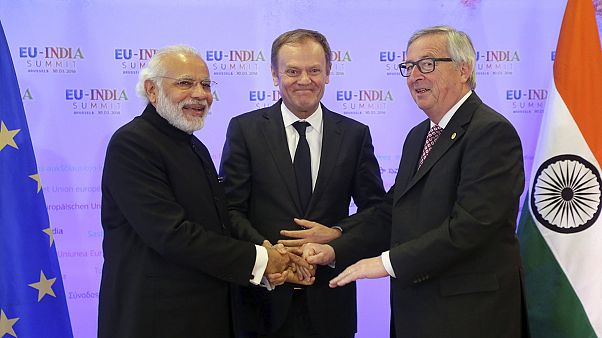 Un sommet UE-Inde sous le signe du commerce Un sommet UE-Inde sous le signe du commerce
