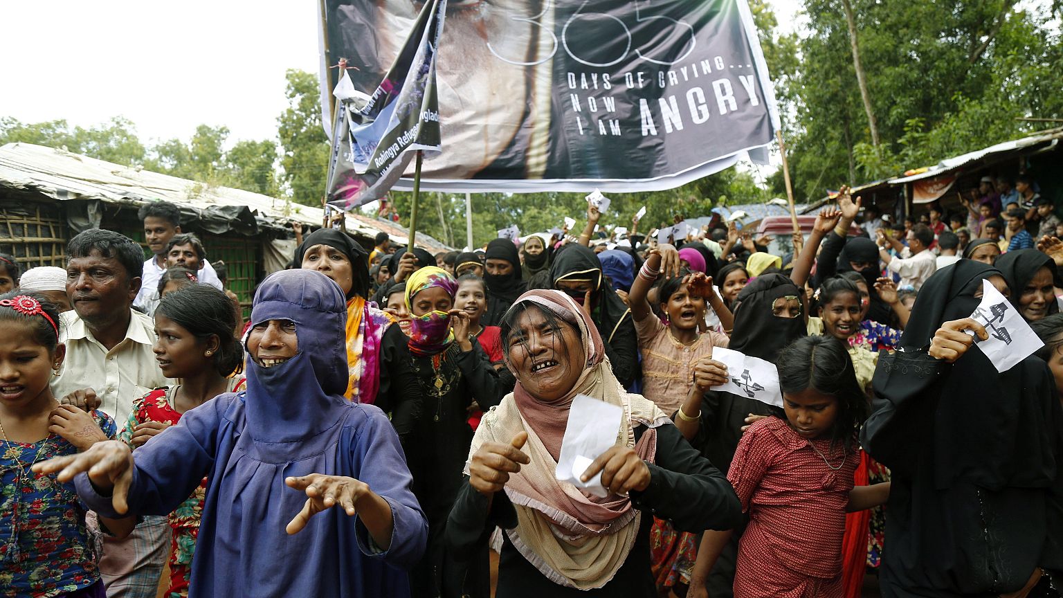 Image: One-year Anniversary of Rohingya refugee crisis