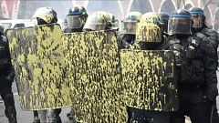 Streik in Frankreich, gewalttätige Auseinandersetzungen in vielen Städten