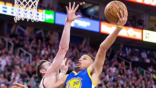 Golden State squeeze past Utah to continue historic run