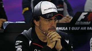 Injuries force McLaren's Alonso out of Bahrain GP