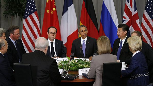 Obama al vertice di Washington: "Terrorismo nucleare la minaccia più grande" Obama al vertice di Washington: "Terrorismo nucleare la minaccia più grande"