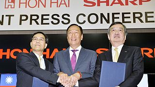 La compañía electrónica japonesa Sharp pasa a manos de la taiwanesa Hon Hai