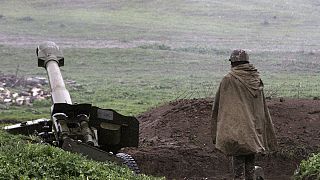 Azerbaijan announces an end to fighting over Nagorno-Karabakh