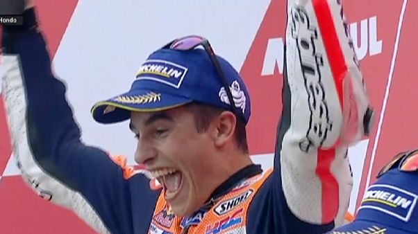 Márquez y Rosberg triunfan en Argentina y Baréin Márquez y Rosberg triunfan en Argentina y Baréin
