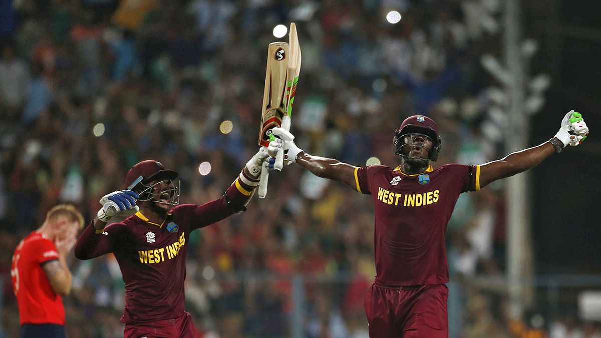 Las Indias Occidentales logran un histórico segundo mundial de Twenty20 de críquet