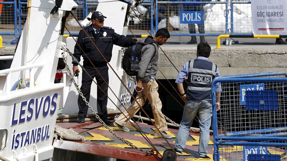Migranti rinviati in Turchia