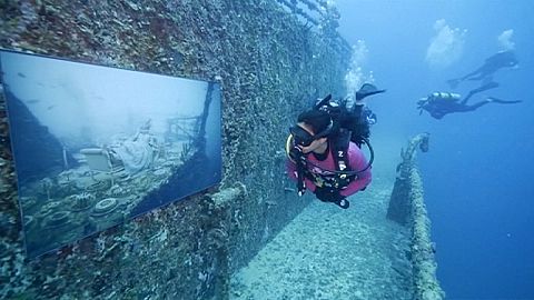 Arte bajo el agua